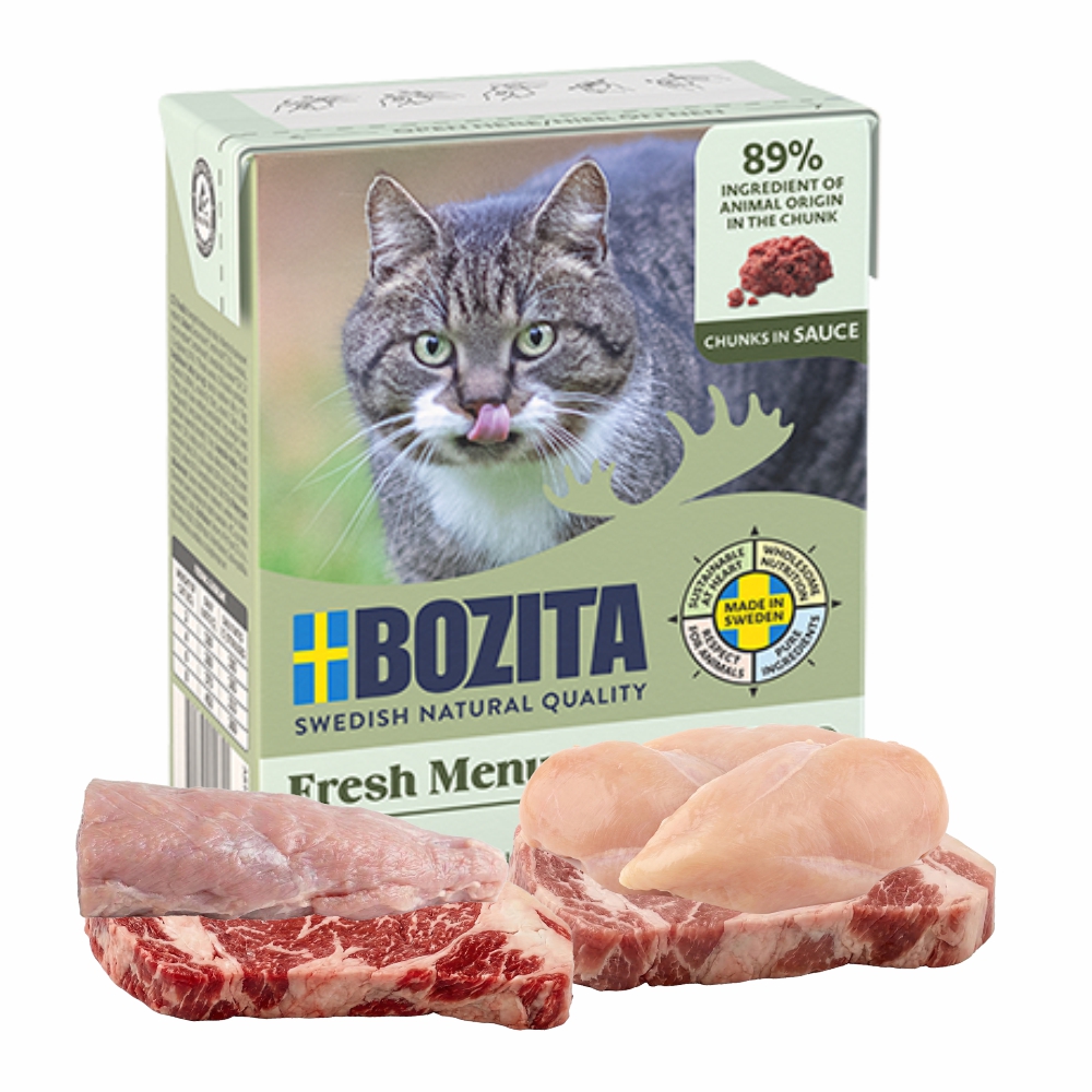 BOZITA dla kota kawałki w sosie z królikiem 370g